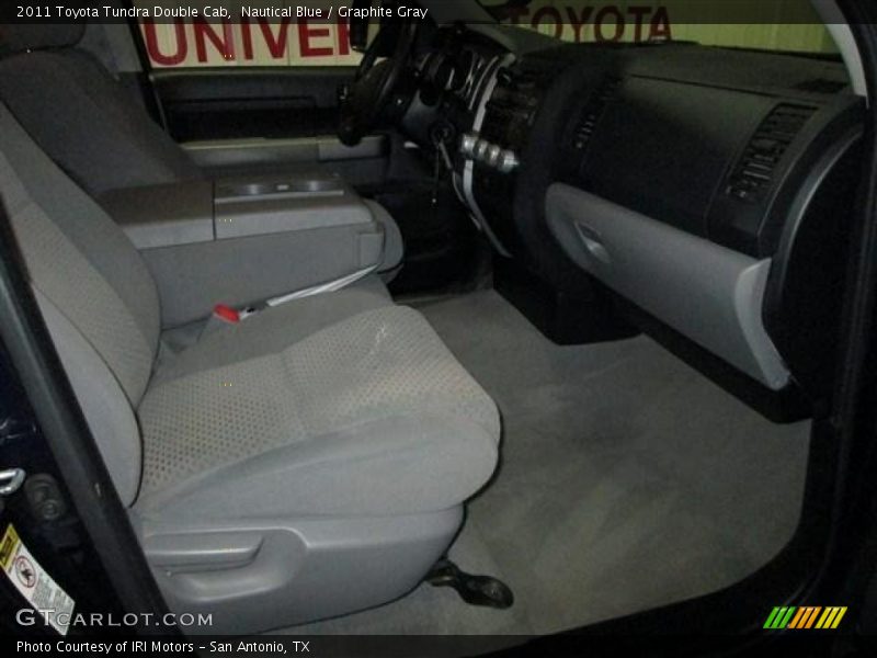 Nautical Blue / Graphite Gray 2011 Toyota Tundra Double Cab