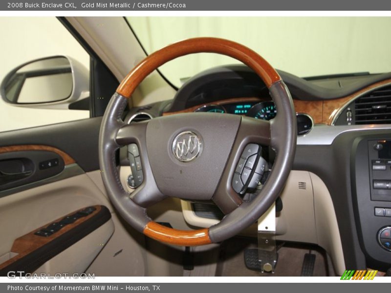Gold Mist Metallic / Cashmere/Cocoa 2008 Buick Enclave CXL