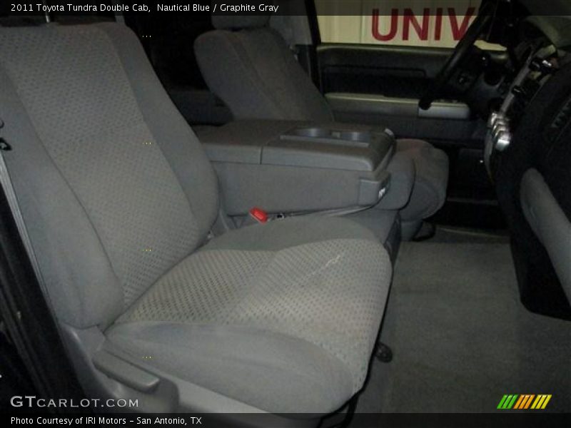 Nautical Blue / Graphite Gray 2011 Toyota Tundra Double Cab