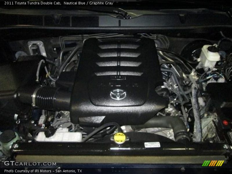 Nautical Blue / Graphite Gray 2011 Toyota Tundra Double Cab