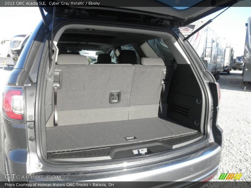 Cyber Gray Metallic / Ebony 2013 GMC Acadia SLE