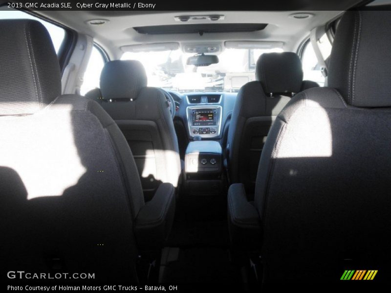Cyber Gray Metallic / Ebony 2013 GMC Acadia SLE