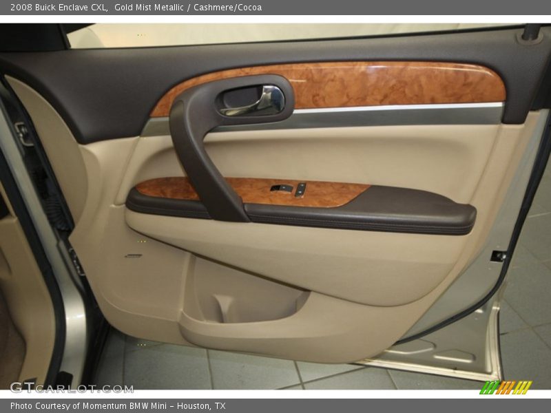 Gold Mist Metallic / Cashmere/Cocoa 2008 Buick Enclave CXL