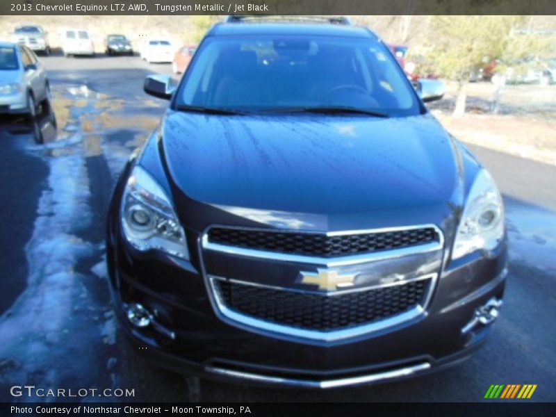 Tungsten Metallic / Jet Black 2013 Chevrolet Equinox LTZ AWD