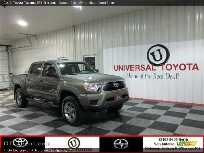 Pyrite Mica / Sand Beige 2013 Toyota Tacoma SR5 Prerunner Double Cab