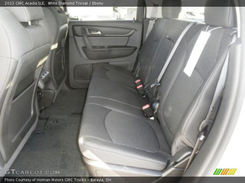 Rear Seat of 2013 Acadia SLE