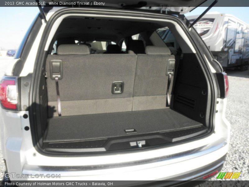  2013 Acadia SLE Trunk