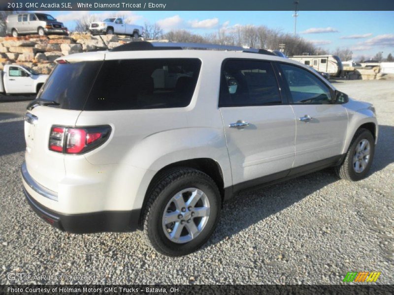  2013 Acadia SLE White Diamond Tricoat