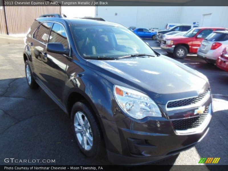 Tungsten Metallic / Jet Black 2013 Chevrolet Equinox LT AWD