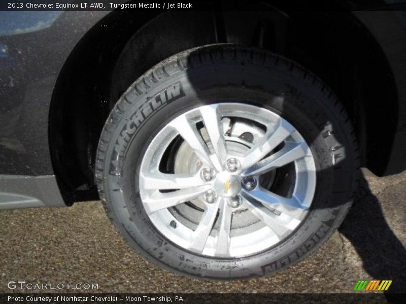 Tungsten Metallic / Jet Black 2013 Chevrolet Equinox LT AWD