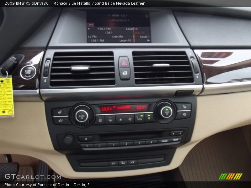 Controls of 2009 X5 xDrive30i