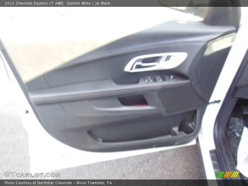 Summit White / Jet Black 2013 Chevrolet Equinox LT AWD