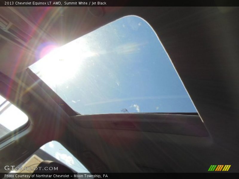 Summit White / Jet Black 2013 Chevrolet Equinox LT AWD