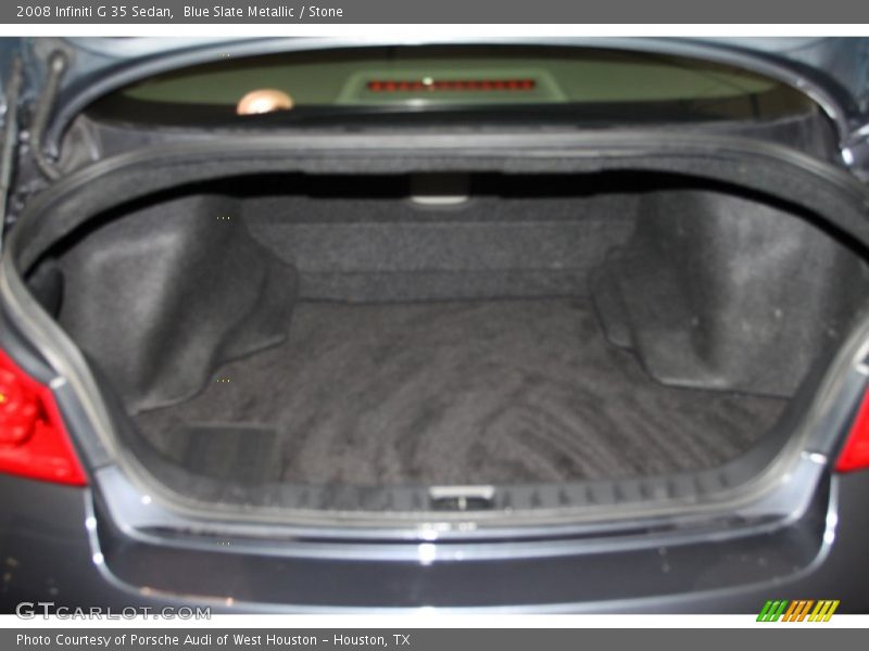 Blue Slate Metallic / Stone 2008 Infiniti G 35 Sedan
