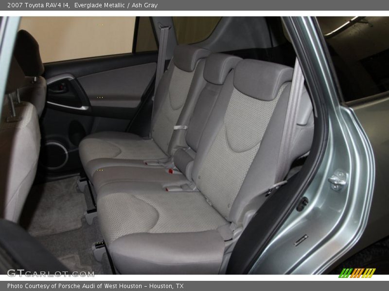 Rear Seat of 2007 RAV4 I4