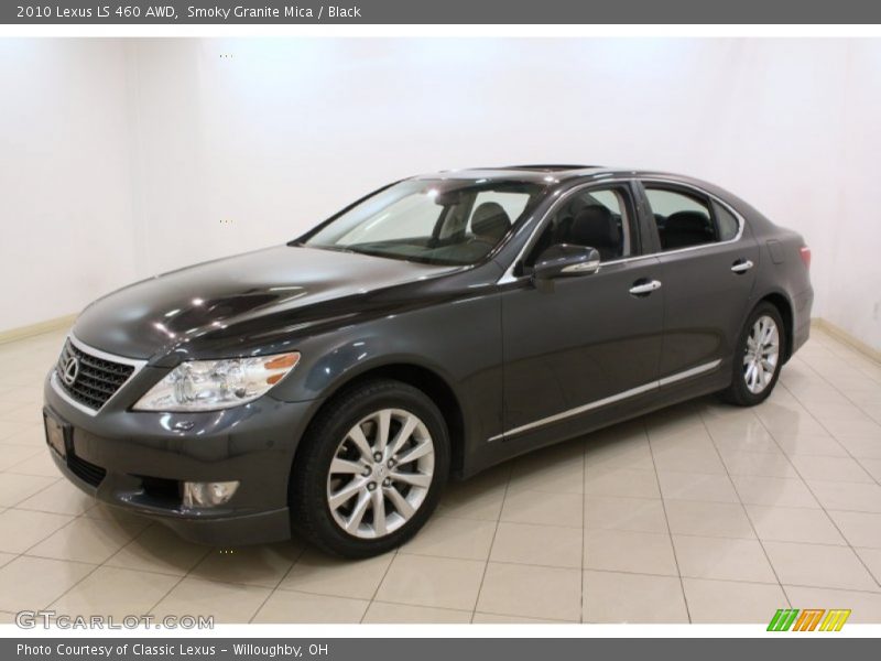 Smoky Granite Mica / Black 2010 Lexus LS 460 AWD