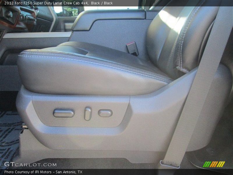 Black / Black 2012 Ford F250 Super Duty Lariat Crew Cab 4x4