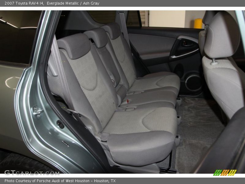 Rear Seat of 2007 RAV4 I4