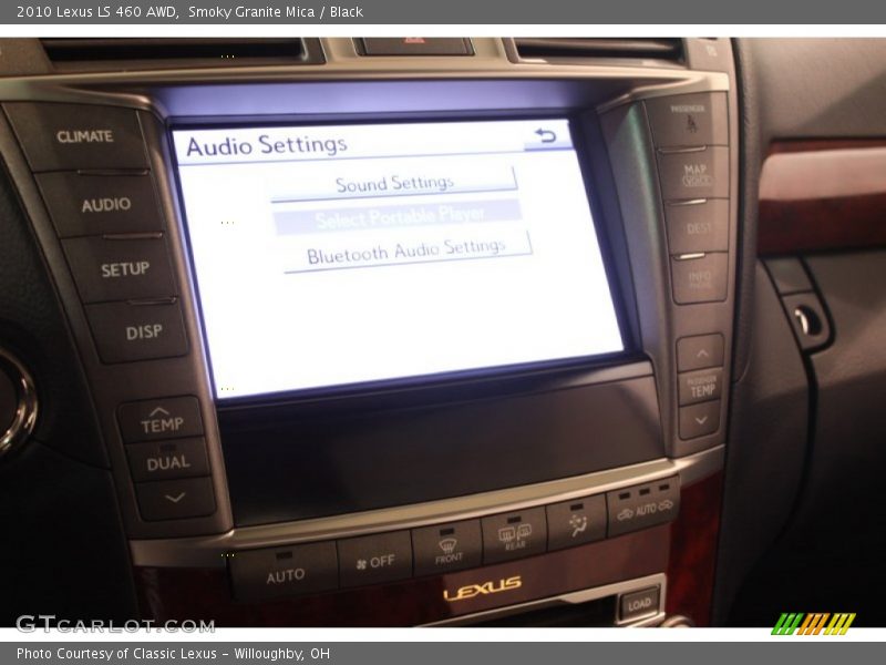 Smoky Granite Mica / Black 2010 Lexus LS 460 AWD