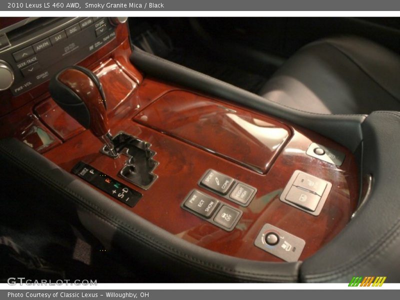 Smoky Granite Mica / Black 2010 Lexus LS 460 AWD