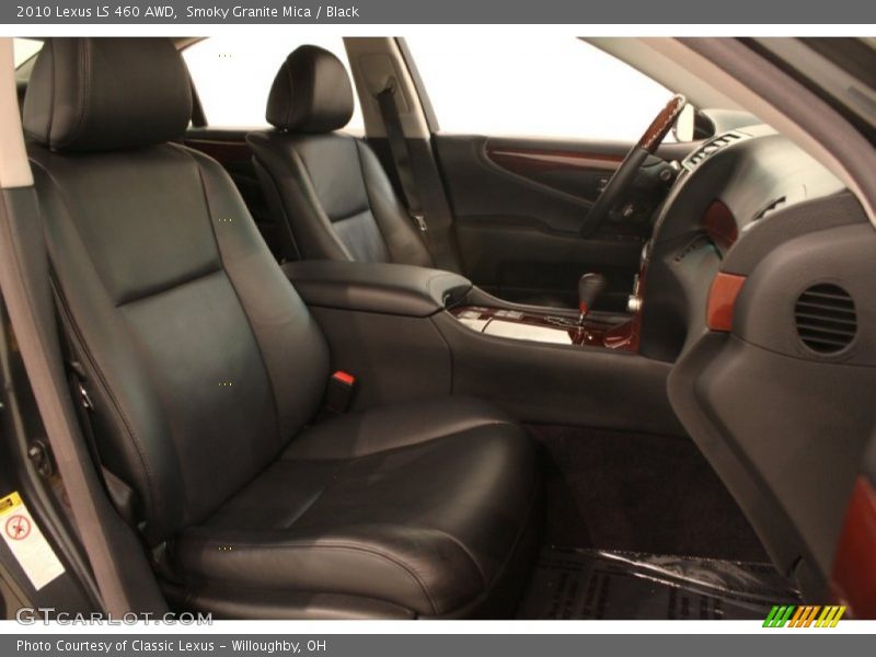 Smoky Granite Mica / Black 2010 Lexus LS 460 AWD