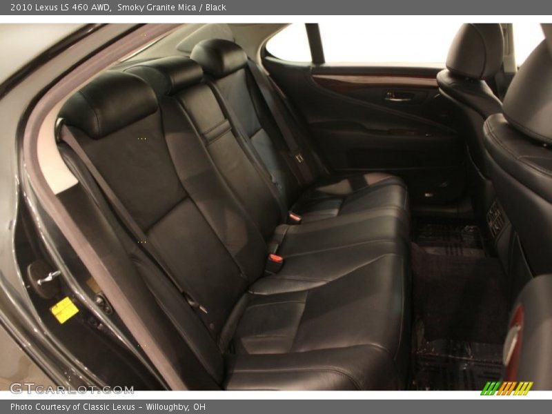 Smoky Granite Mica / Black 2010 Lexus LS 460 AWD