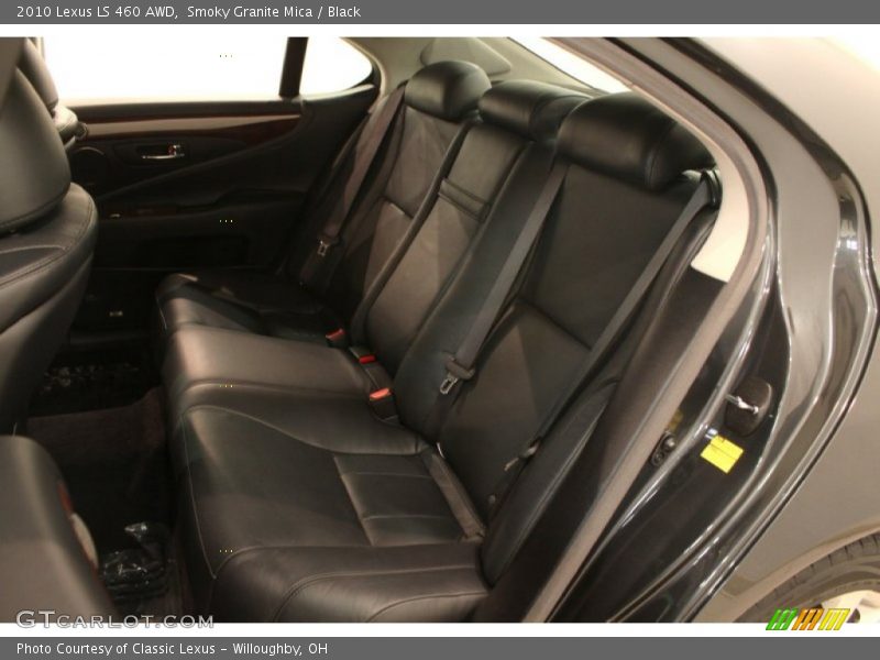Smoky Granite Mica / Black 2010 Lexus LS 460 AWD
