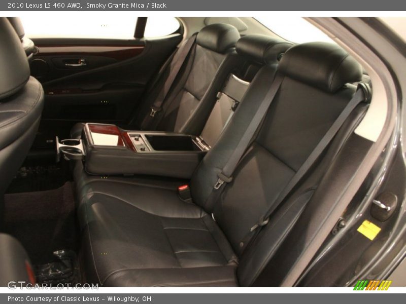 Smoky Granite Mica / Black 2010 Lexus LS 460 AWD