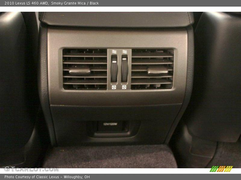 Smoky Granite Mica / Black 2010 Lexus LS 460 AWD