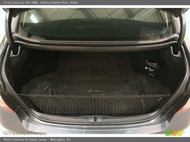 Smoky Granite Mica / Black 2010 Lexus LS 460 AWD