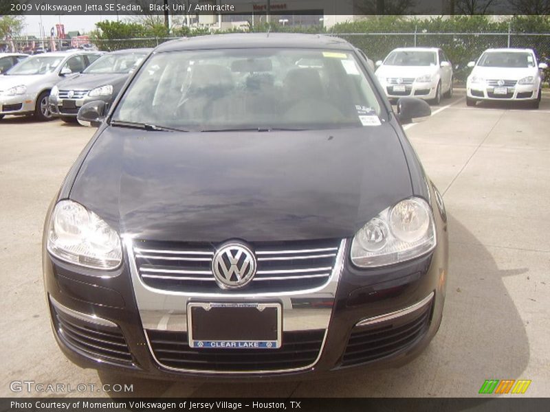 Black Uni / Anthracite 2009 Volkswagen Jetta SE Sedan