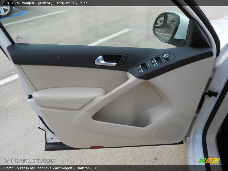 Candy White / Beige 2013 Volkswagen Tiguan SE