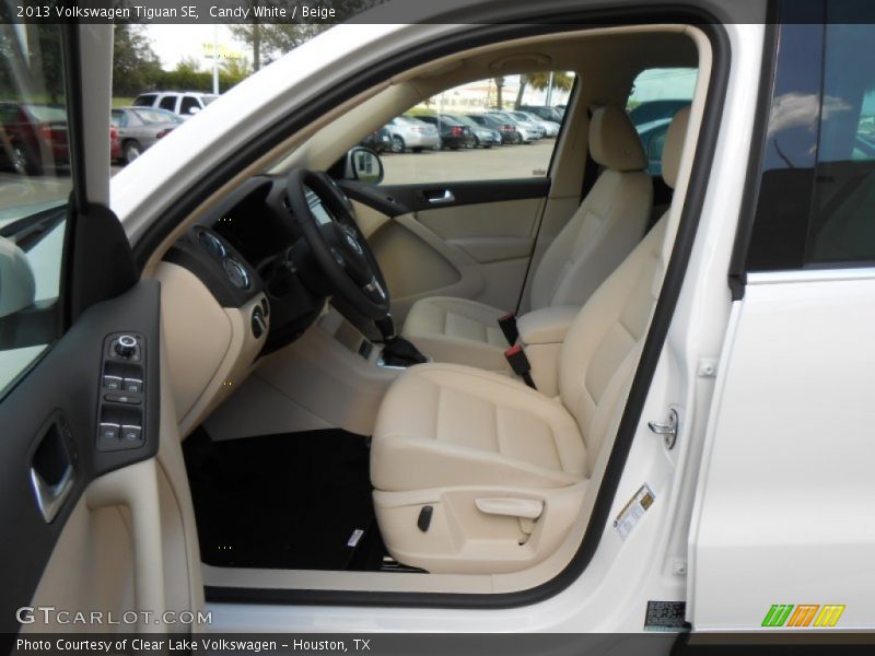 Candy White / Beige 2013 Volkswagen Tiguan SE