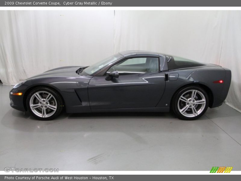  2009 Corvette Coupe Cyber Gray Metallic