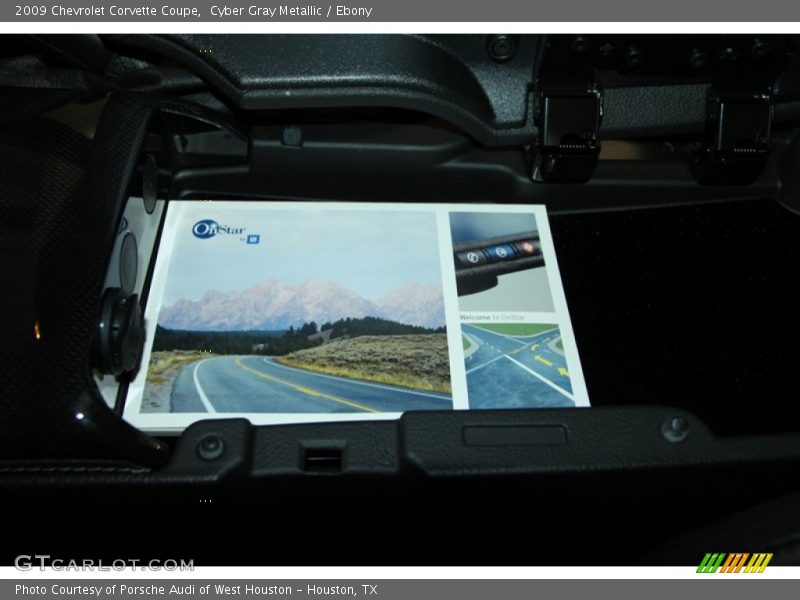 Cyber Gray Metallic / Ebony 2009 Chevrolet Corvette Coupe
