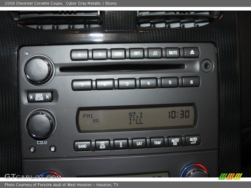 Audio System of 2009 Corvette Coupe