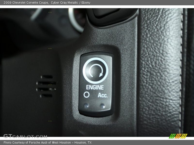 Cyber Gray Metallic / Ebony 2009 Chevrolet Corvette Coupe