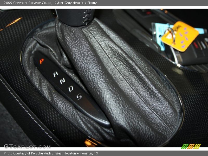 Cyber Gray Metallic / Ebony 2009 Chevrolet Corvette Coupe