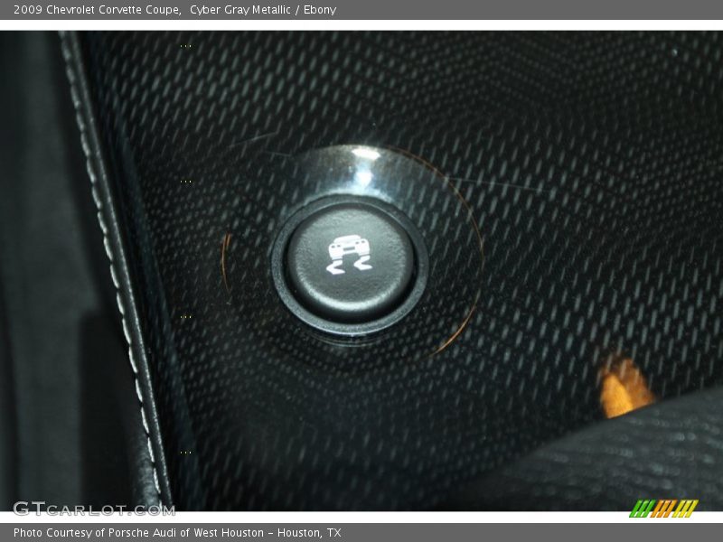 Cyber Gray Metallic / Ebony 2009 Chevrolet Corvette Coupe