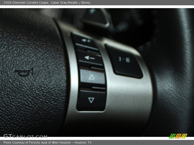 Cyber Gray Metallic / Ebony 2009 Chevrolet Corvette Coupe