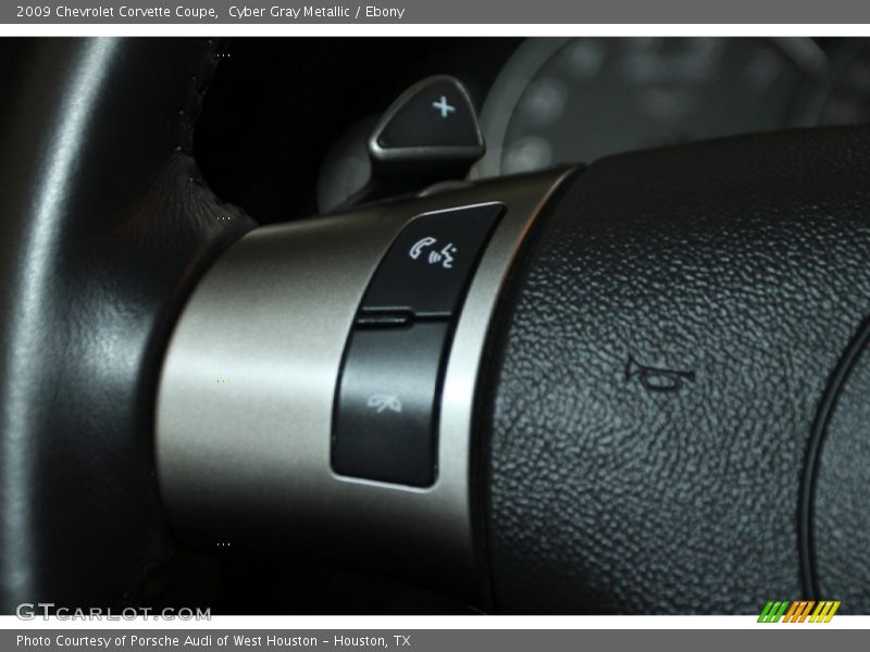Cyber Gray Metallic / Ebony 2009 Chevrolet Corvette Coupe