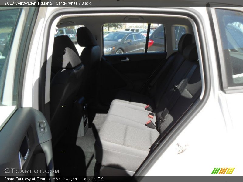 Candy White / Black 2013 Volkswagen Tiguan S
