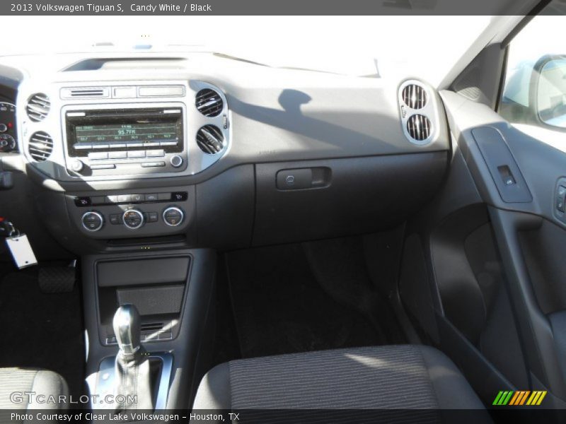 Candy White / Black 2013 Volkswagen Tiguan S