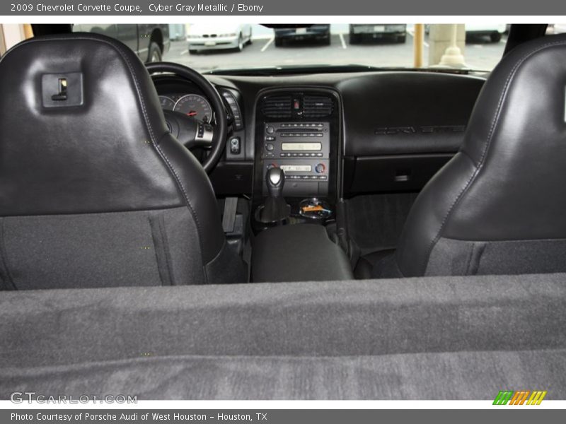 Cyber Gray Metallic / Ebony 2009 Chevrolet Corvette Coupe