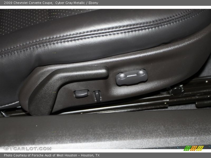 Cyber Gray Metallic / Ebony 2009 Chevrolet Corvette Coupe