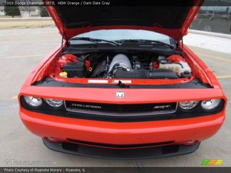 HEMI Orange / Dark Slate Gray 2009 Dodge Challenger SRT8
