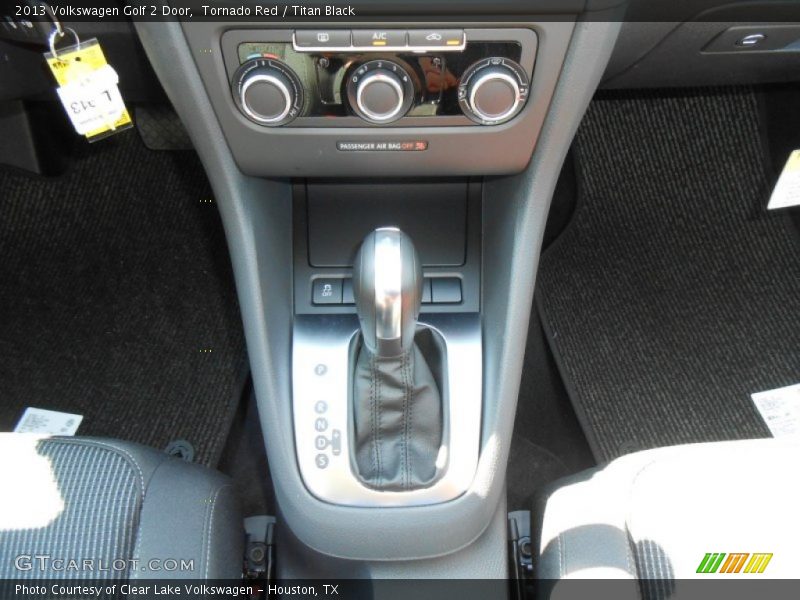 Tornado Red / Titan Black 2013 Volkswagen Golf 2 Door
