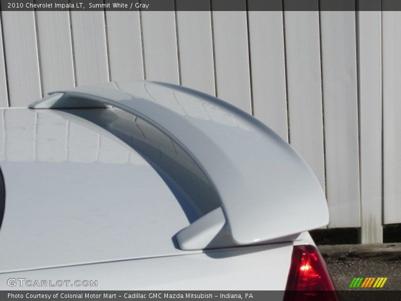 Summit White / Gray 2010 Chevrolet Impala LT