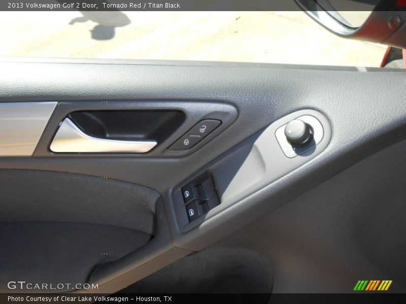 Tornado Red / Titan Black 2013 Volkswagen Golf 2 Door