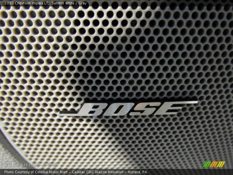 Summit White / Gray 2010 Chevrolet Impala LT